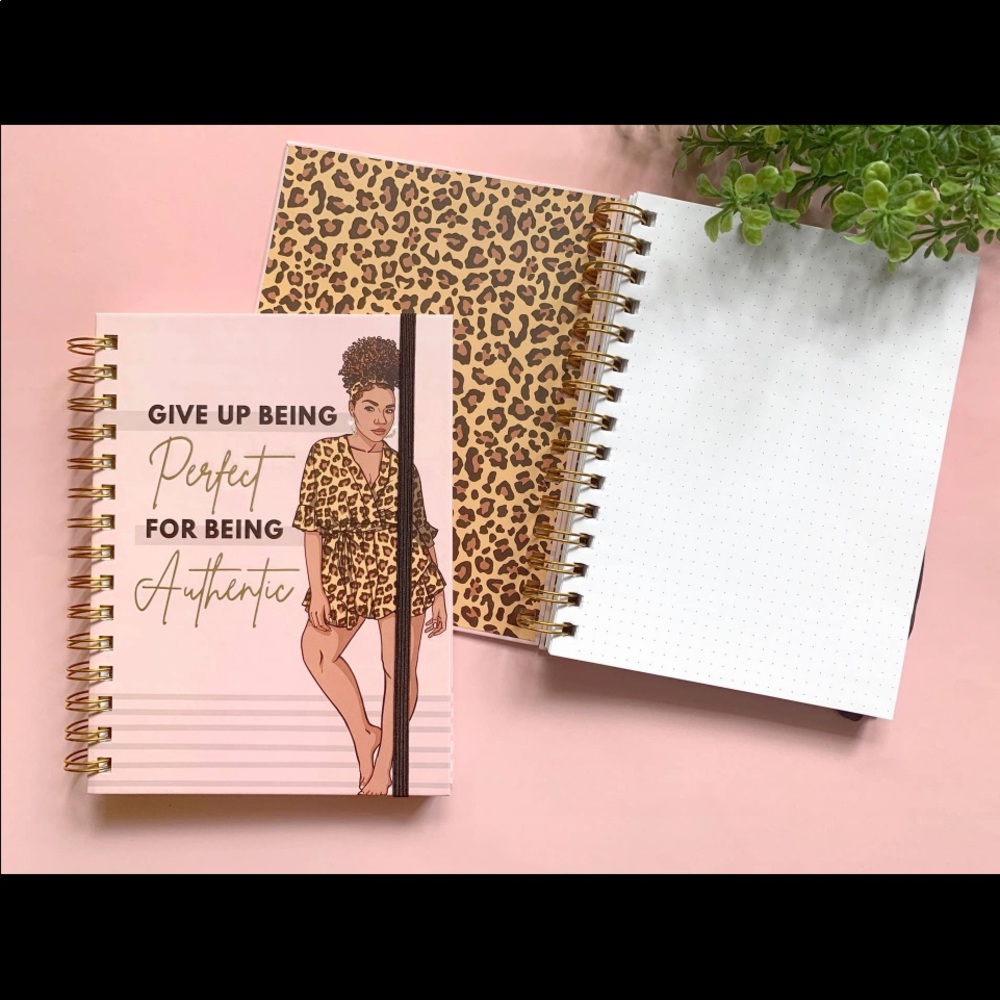 Give Up Being Perfect for Being Authentic Journal Notebook! - Picture 3 of 3